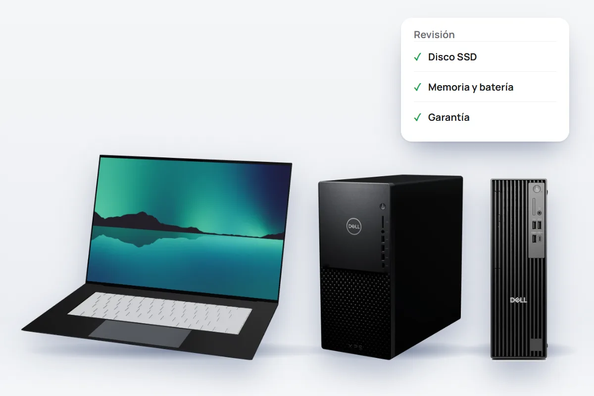 Laptops y computadoras seminuevas: qué revisar antes de comprar
