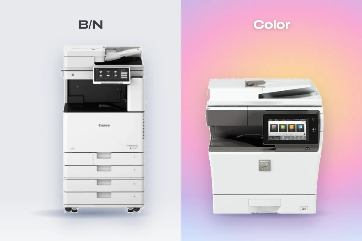 Multifuncional blanco y negro o a color: cuál conviene a tu negocio